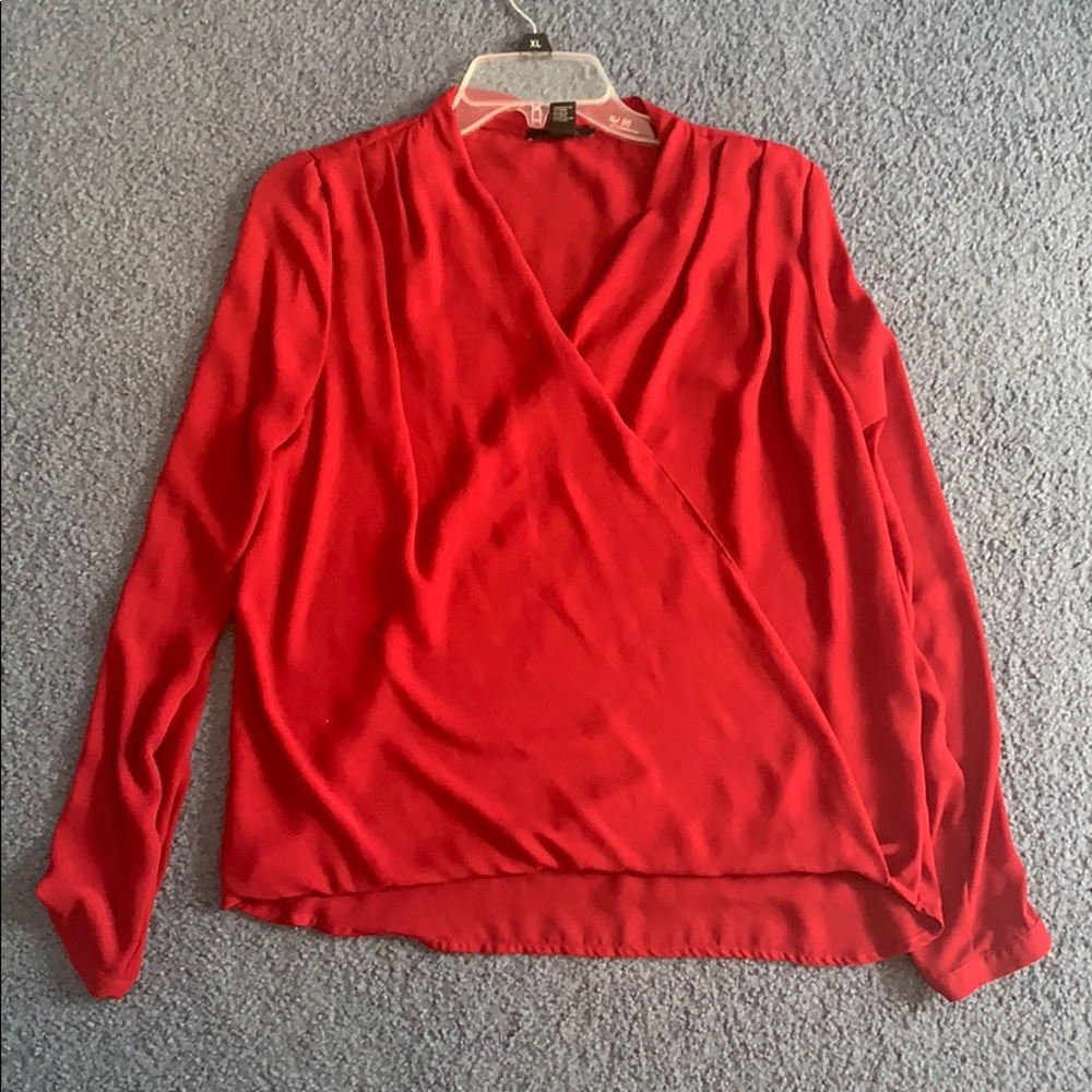 Long sleeve sheet top